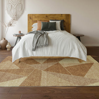 Premium Machine Washable Mayfield AMF636 Paprika 5' x 7'6" Rug