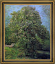 Vincent Van Gogh Chestnut Tree in Bloom Framed Premium Canvas Print, 20"x25"