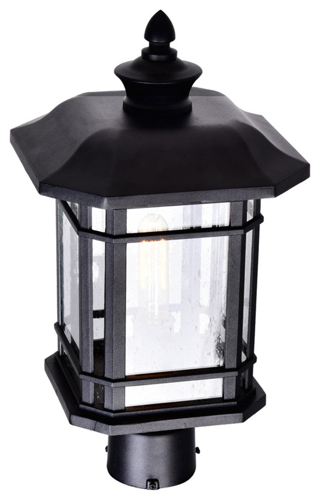 Blackburn 1 Light Outdoor Black Lantern Head