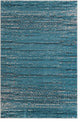 Unique Loom Oasis Calm Area Rug, Blue, 4' 0 X 6' 0 Rectangular