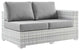 Convene 6-Piece Outdoor Patio Sectional Set - Light Gray Gray