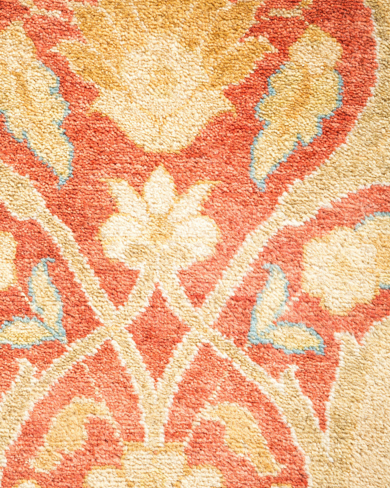 Mogul, One-of-a-Kind Hand-Knotted Area Rug Yellow, 12'2"x17'6"