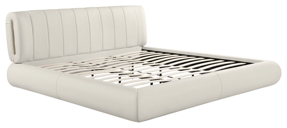 Karol Vegan Leather Bed, Queen