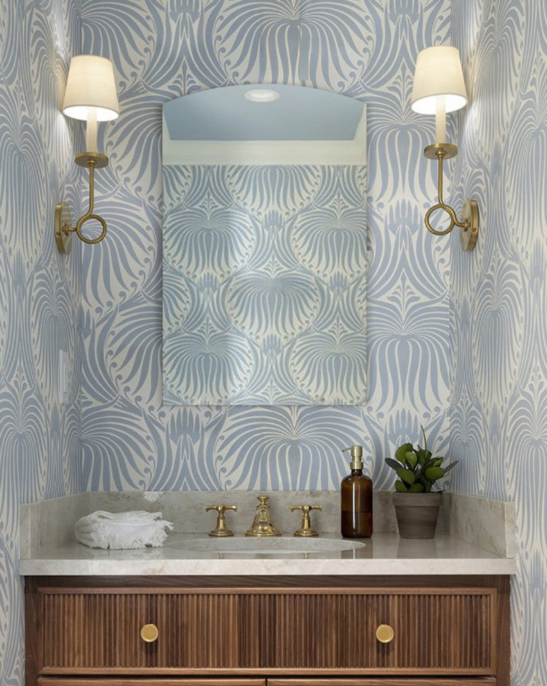 Katherine 21 in. W x 28 in. H Arch Frameless Bathroom Mirror