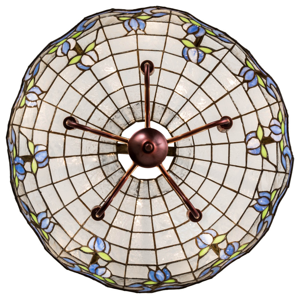 20" Roseborder Pendant