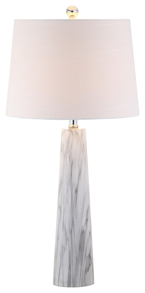 Bradley 29" Resin Table Lamp, Faux Marble