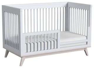 Rowan 51"W Wood Crib, Ash Linen