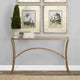 Uttermost Alayna 48 x 33" Gold Console Table
