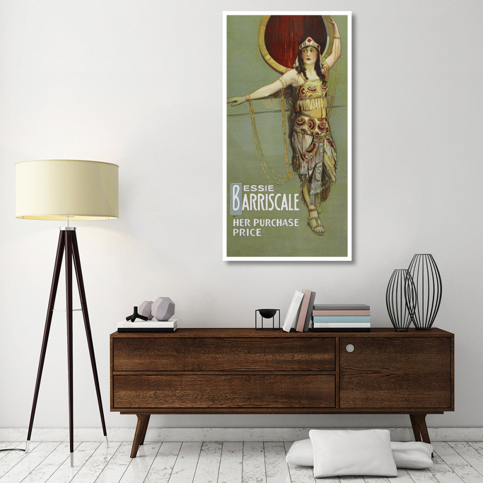 "Vintage Film Posters: Her Purchase Price" Paper Print, 32"x62"