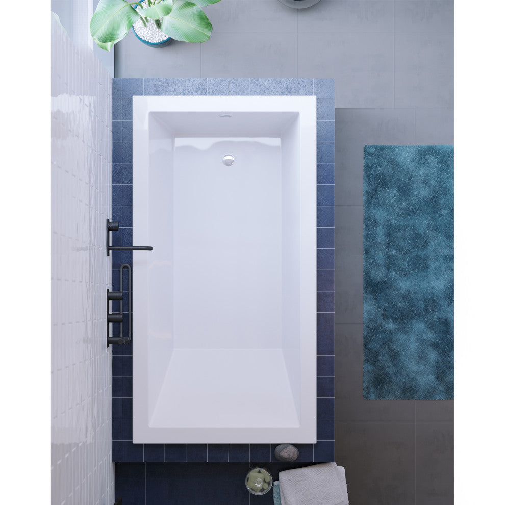 Voltaire 66" x 36" Drop In Bathtub