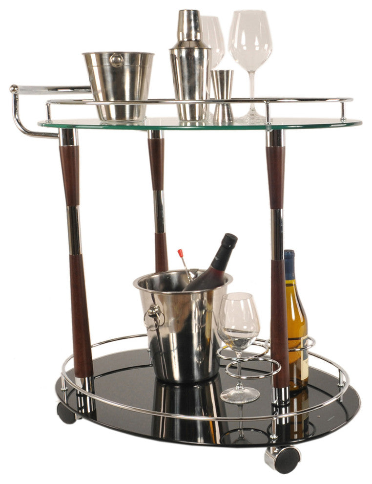Anne Home Serving Trolley Bar Cart, Serving Cart