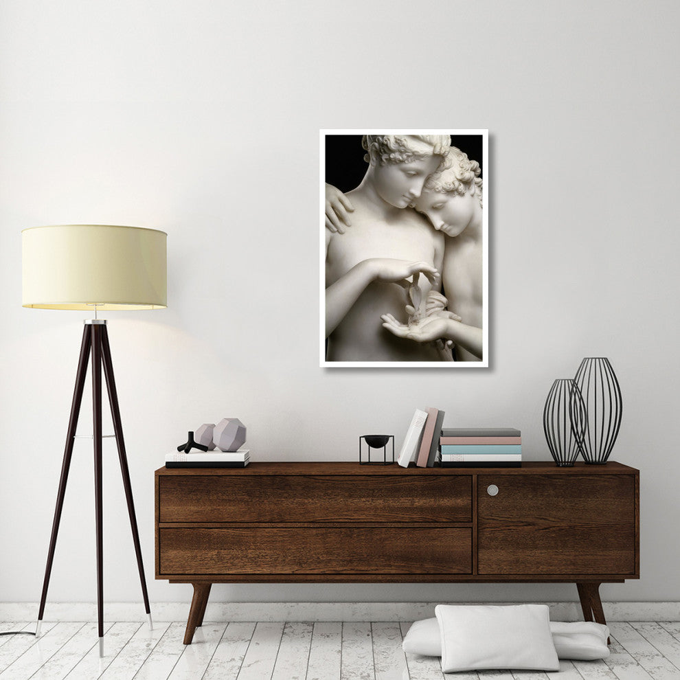 "Cupid and Psyche (Detail)" Digital Paper Print by Antonio Canova, 30"x42"