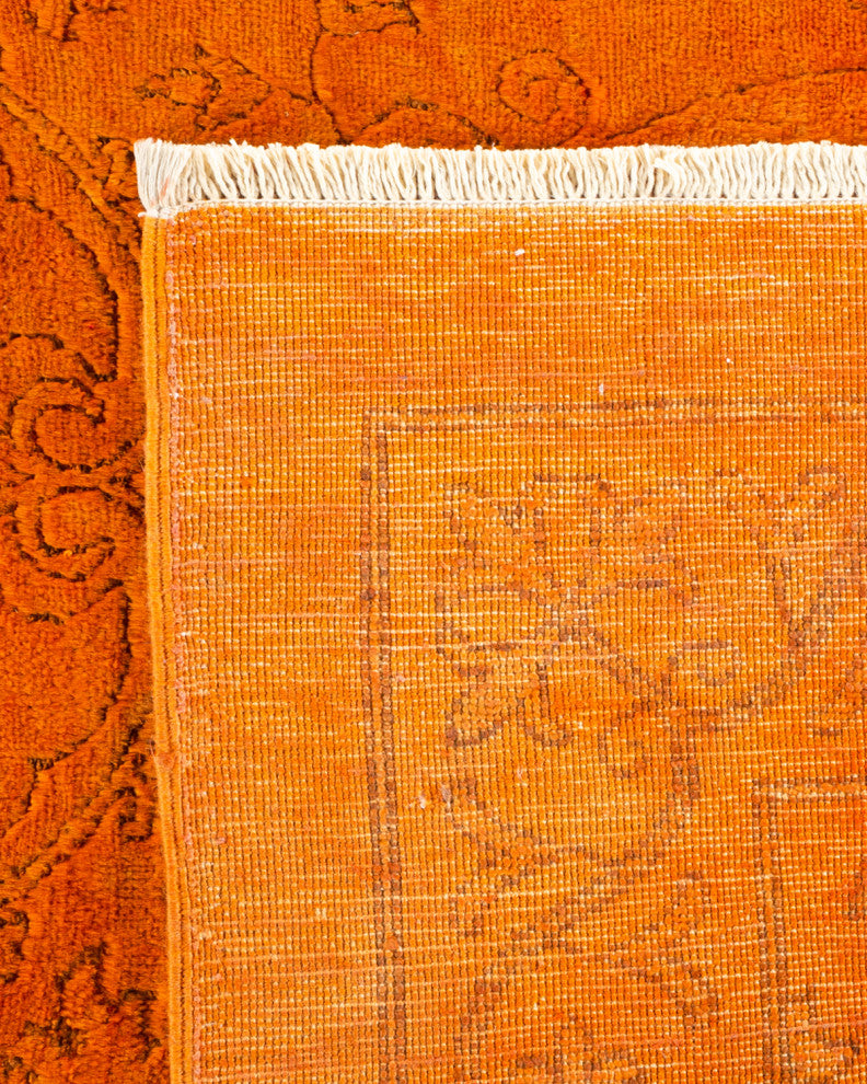 Vibrance, One-of-a-Kind Handmade Area Rug Orange, 19'7"x11'10"