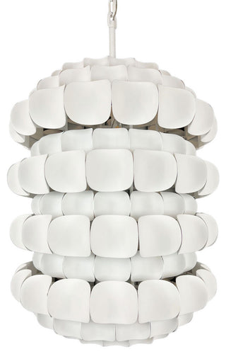 Swoon 6-Lt Foyer - Matte White