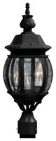 Classico 3 Light Post Light or Accessories in Black