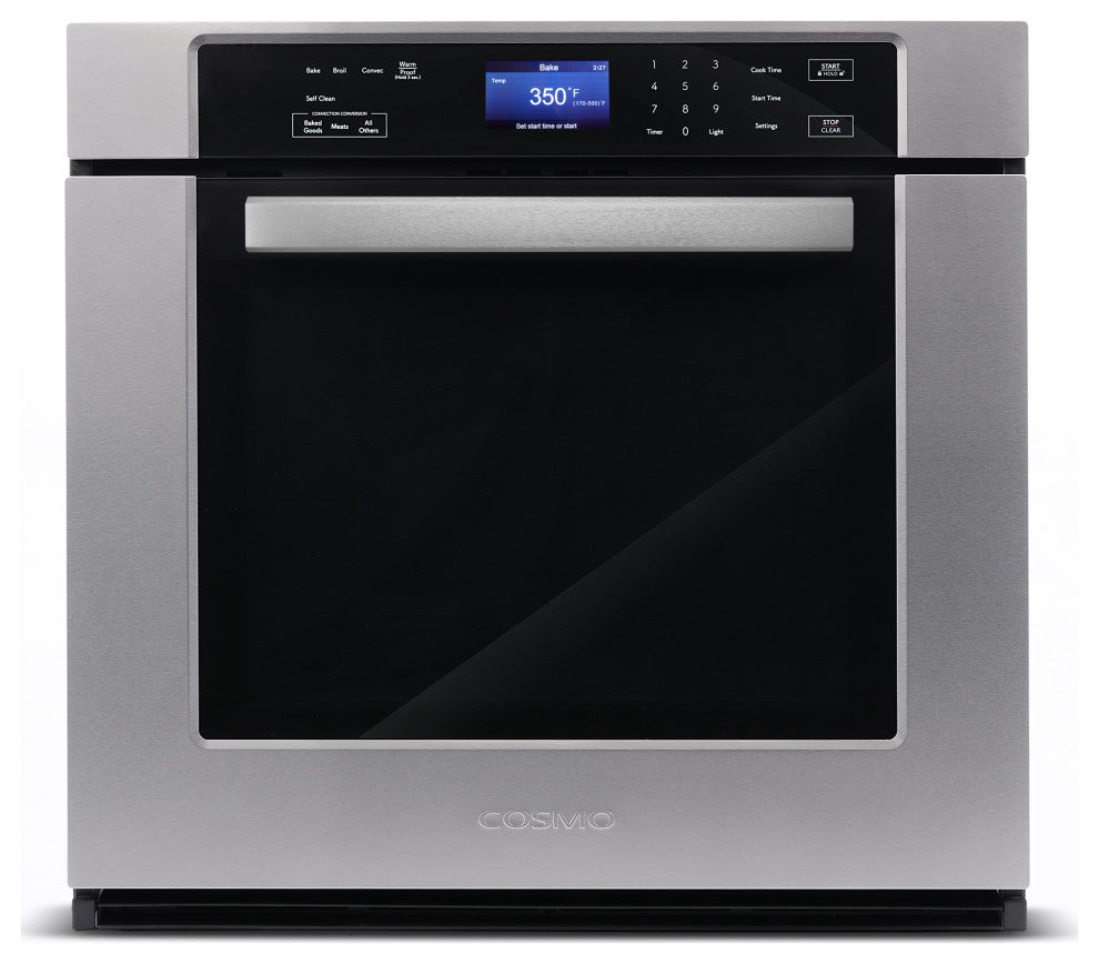 30" Single Electric Wall Oven With True European Convection and Self-Cleaning