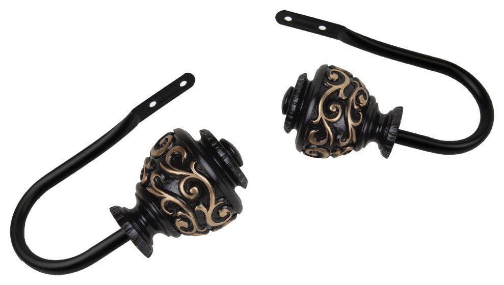 Harmony Holdback, Set of 2, Black