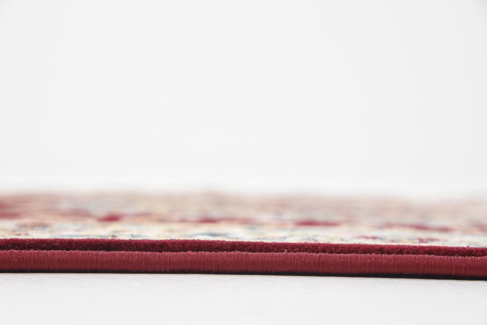 Unique Loom Burgundy Nottingham Narenj 3' 0 x 5' 0 Area Rug