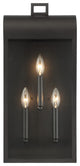23" 3-Light Outdoor Wall Sconce