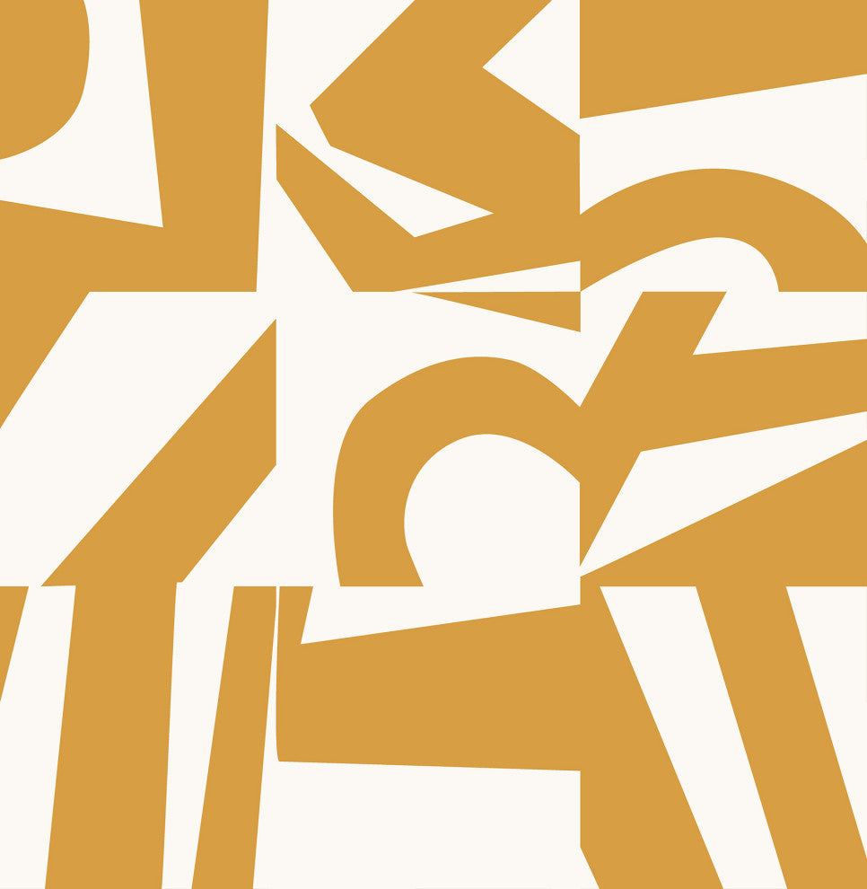 Emily Rayna Yellow Inside The Box Peel and Stick Wallpaper