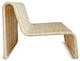 Raw Wicker Wide Mod Chair
