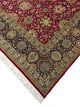 Pak-Persian Nash Red Hand-Knotted Rug, 9'0x12'5