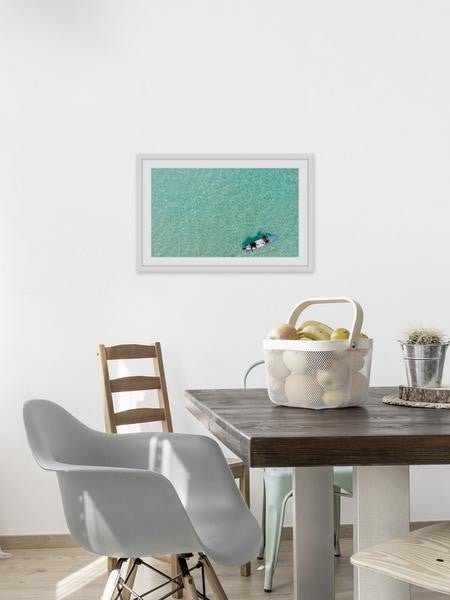 "Mea Anguli" Framed Painting Print, 45"x30"