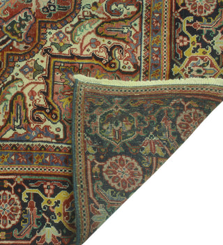 Fine Vintage Heriz Lyra Rust/Ivory Rug, 8'1 x 11'2