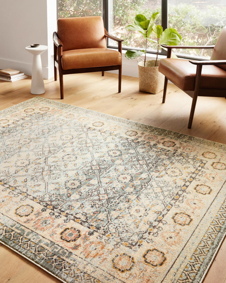 Loloi II Jocelyn Blue/Multi, 9'-6" X 12'-6"