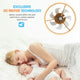 20" Smart App Remote Control Flush Mount Ceiling Fan with Lights for Bedroom, Gold