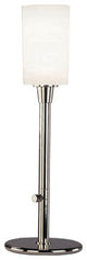Robert Abbey 2069 One Light Table Lamp Rico Espinet Nina Polished Nickel