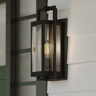 Sheridan 7" Outdoor Wall Light Matte Black