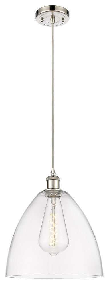 Innovations 516-1P-PN-GBD-122-LED 1-Light Mini Pendant, Polished Nickel