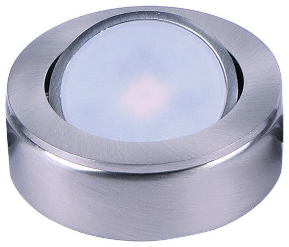Countermax Mx-Ld-Ac LED Puck 3000K, Satin Nickel