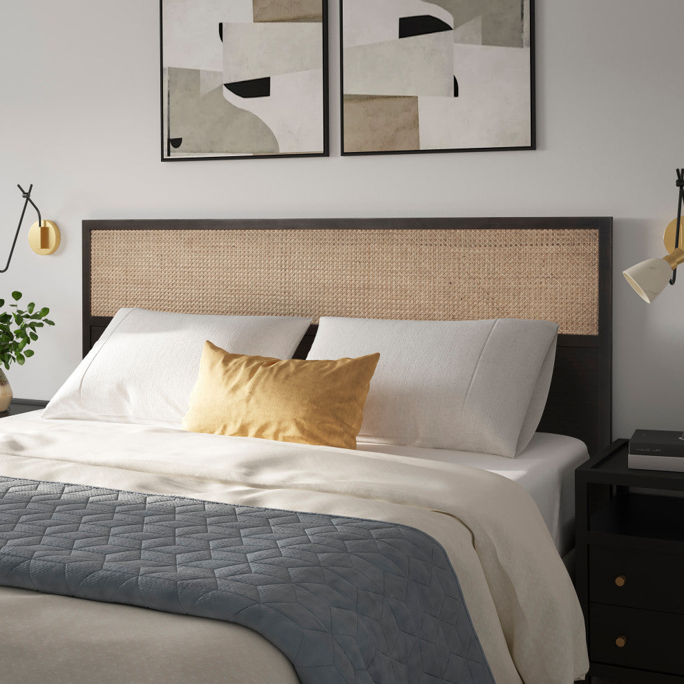 Caine Rattan Queen Headboard