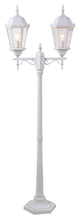 Kenroy 93434WH 2-Light Post Lantern, Villa