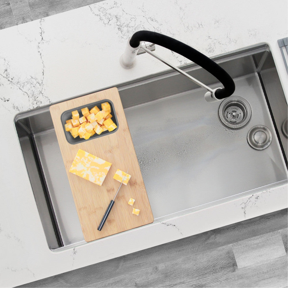 Workstation Cutting Board With 1 Container A-912