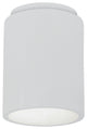 Radiance Cylinder Flush-Mount, Gloss White, E26