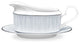 Noritake Glacier Platinum Gravy Boat & Stand