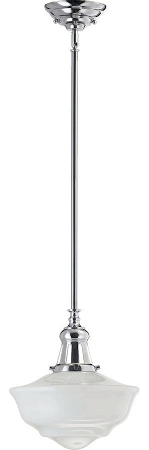 Quorum 801-12-14 One Light Pendant Pendants Chrome Chrome