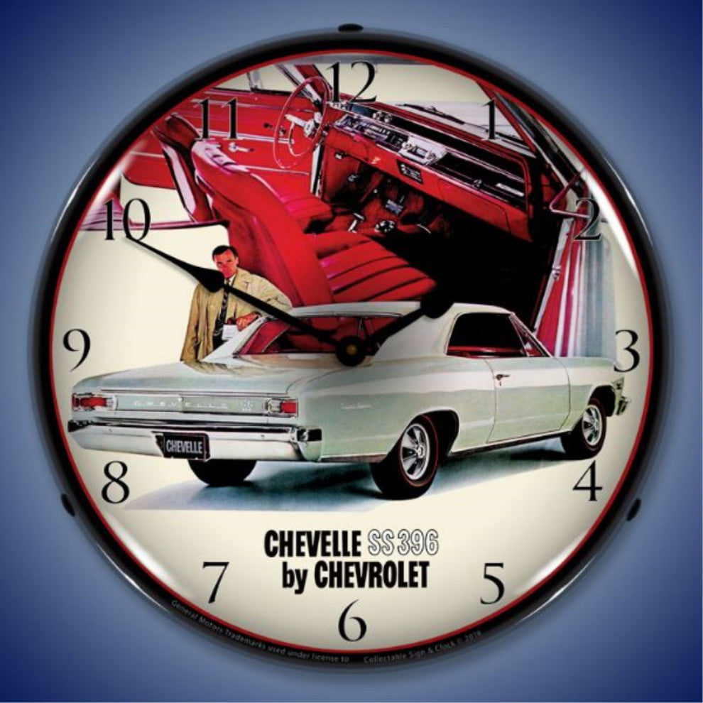GM1802842 1966 Chevelle SS 396 RI Clock