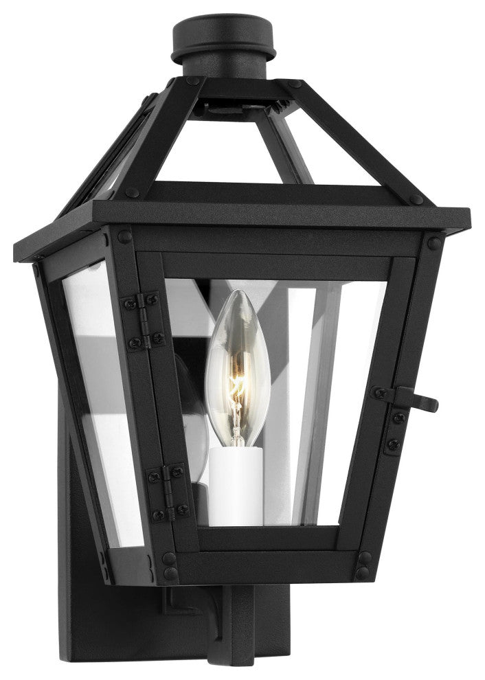 Hyannis Extra Small Wall Lantern, Textured Black