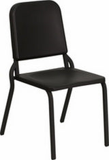 Hercules Series Black High Density Stackable Melody Band/Music Chair