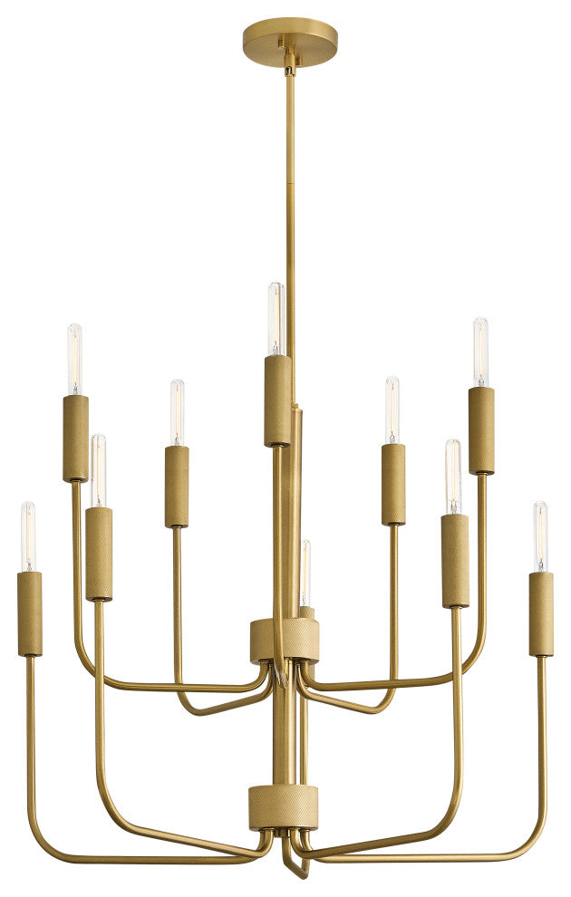 Lark Austen Medium Multi Tier, Lacquered Brass