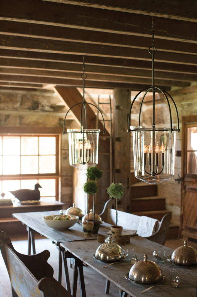 Hinkley Clancy Large Pendant, Buckeye Bronze