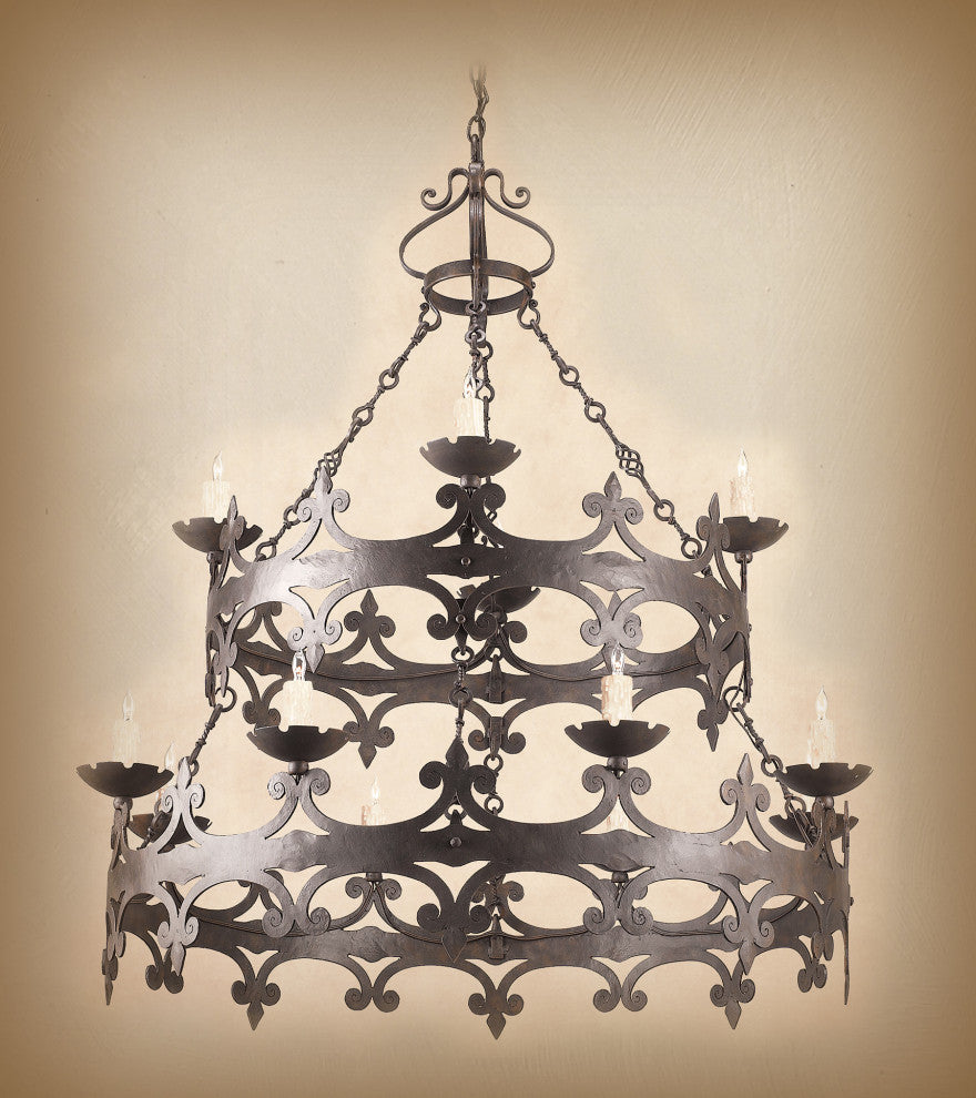 Panchuca Wrought Iron Chandelier
