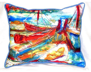 Betsy's Marina Extra Large Zippered Pillow 20x24