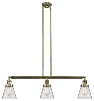 Innovations Lighting 213-Ab-S-G62-Led 3 Light Dimmable Led Island Light
