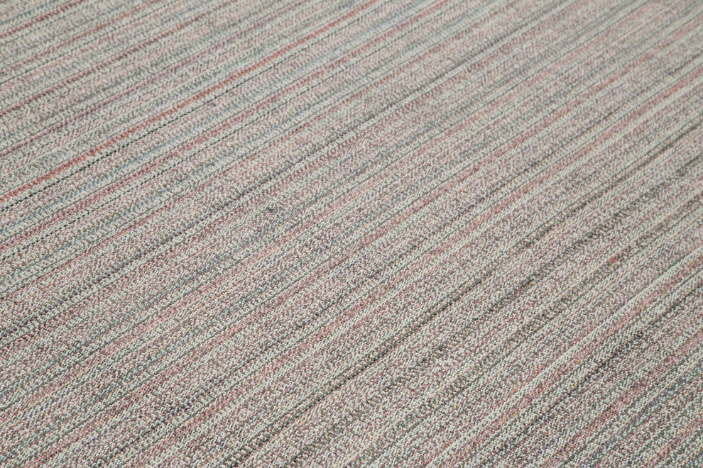 Rug N Carpet - Handmade Turkish 9' 11'' x 13' 1'' Modern Design Wool Kilim Rug
