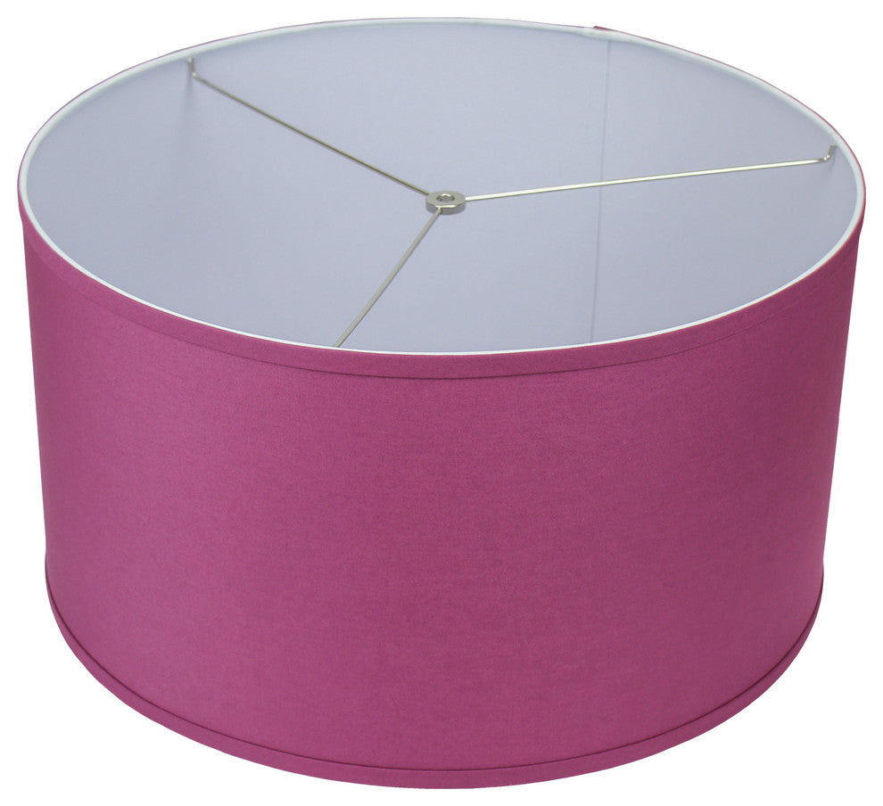 Fenchel Shades, 20"x20"x11" Spider Attachment Drum Lamp Shade, Linen